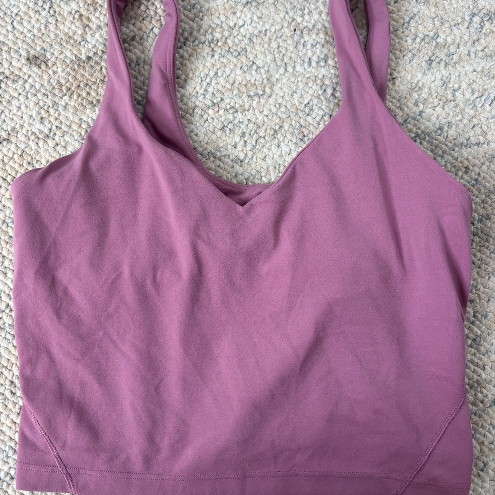 Lululemon Athletica Mauve Sports Bra